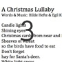 A Christmas Lullaby